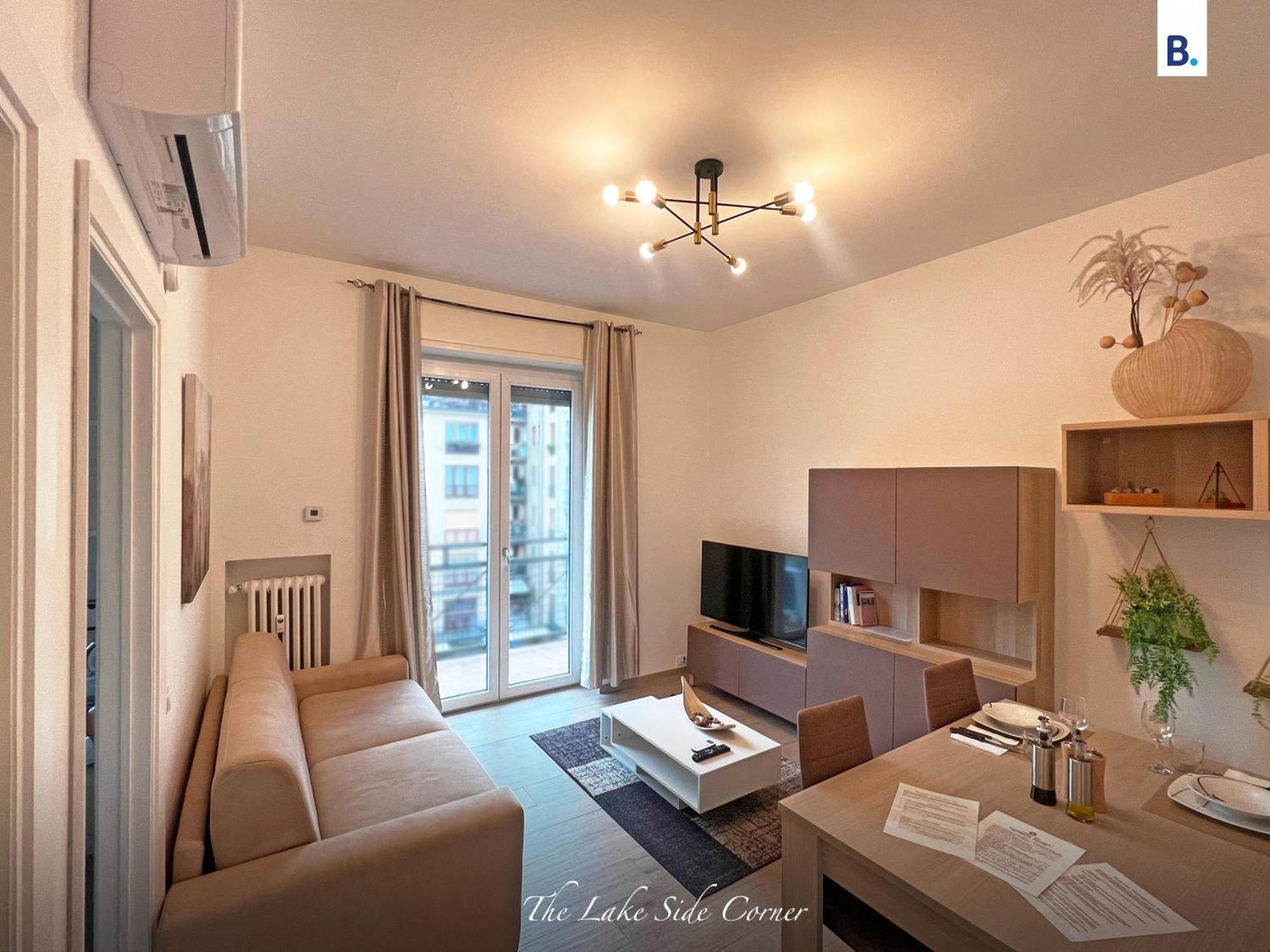The Lake-Side Corner Apartment Como Exteriér fotografie
